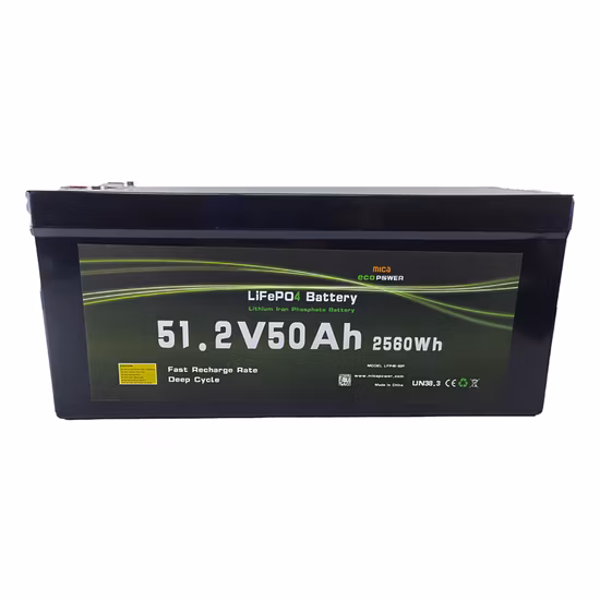 Bateria de íon de lítio recarregável LiFePO4 aprovada pela IEC e UL 48V 100ah Bateria de íon de lítio para sistemas de energia solar