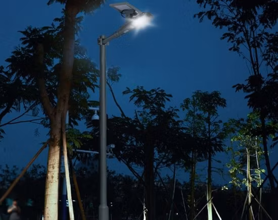 Fabricante movido a energia solar All in One 30 W 50 W 80 W LED à prova d'água integrado ao ar livre Solar Street Light com painel solar