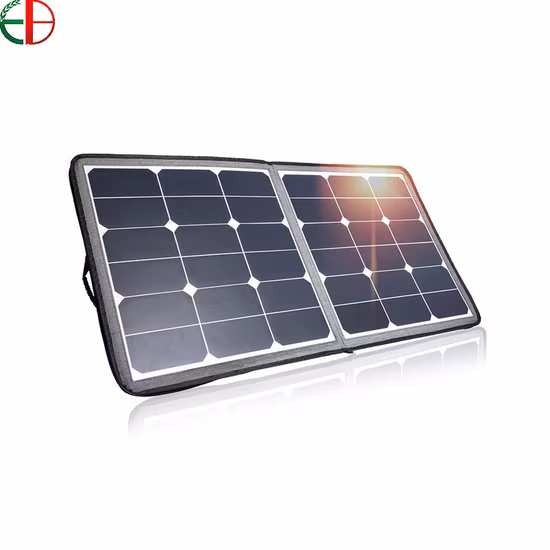 TUV, CE, SGS 144 Half Cell Poly PV Fold Flexível Preto Monocristalino Módulo Policristalino Mono Painel de Energia Solar Fotovoltaica com 20 Anos de Garantia