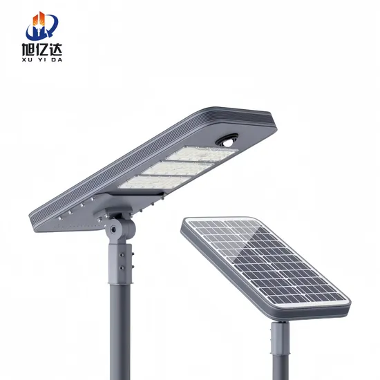 Iluminação de estrada LED externa 30-120 W Tudo em uma luz solar de rua