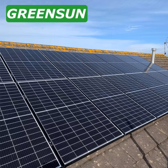 Módulo solar de alta eficiência bom preço 144 células 182mm meia célula 10bb mono 550 w 560 w 570 w 580 w 590 w 600 w painel solar para venda