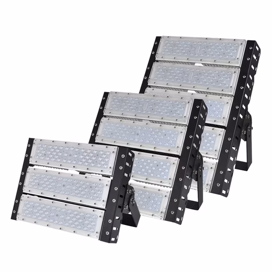 Lâmpada de projeto à prova d'água IP66 AC85-265V ao ar livre alumínio 50W 100W 200W IP66 à prova d'água Holofote